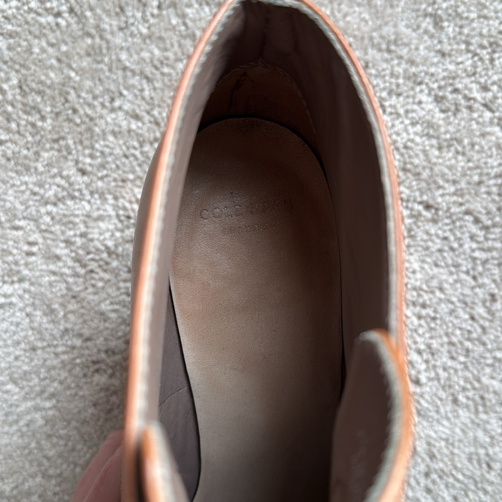 Cole Haan Hayden Leather Ankle Bootie Size 7.5 B - Picture 8 of 9